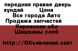 передняя правая дверь хундай ix35 › Цена ­ 2 000 - Все города Авто » Продажа запчастей   . Кировская обл.,Шишканы слоб.